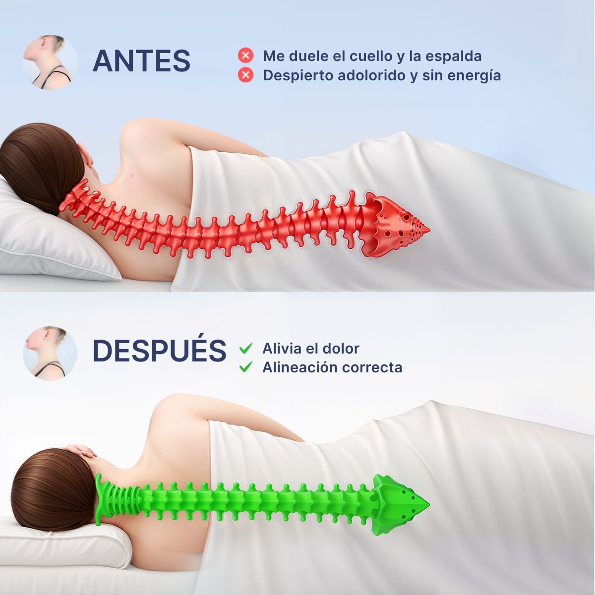La almohada que hace que los músculos de tu cuello finalmente descansen de verdad