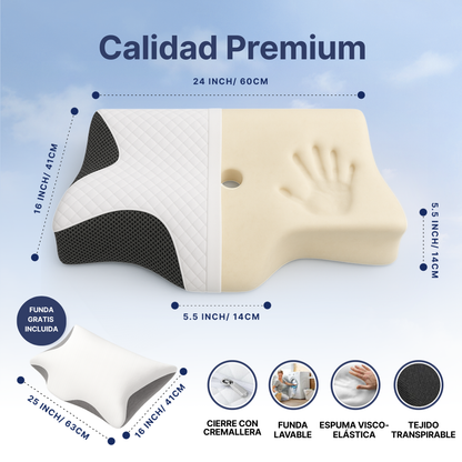 La almohada que hace que los músculos de tu cuello finalmente descansen de verdad