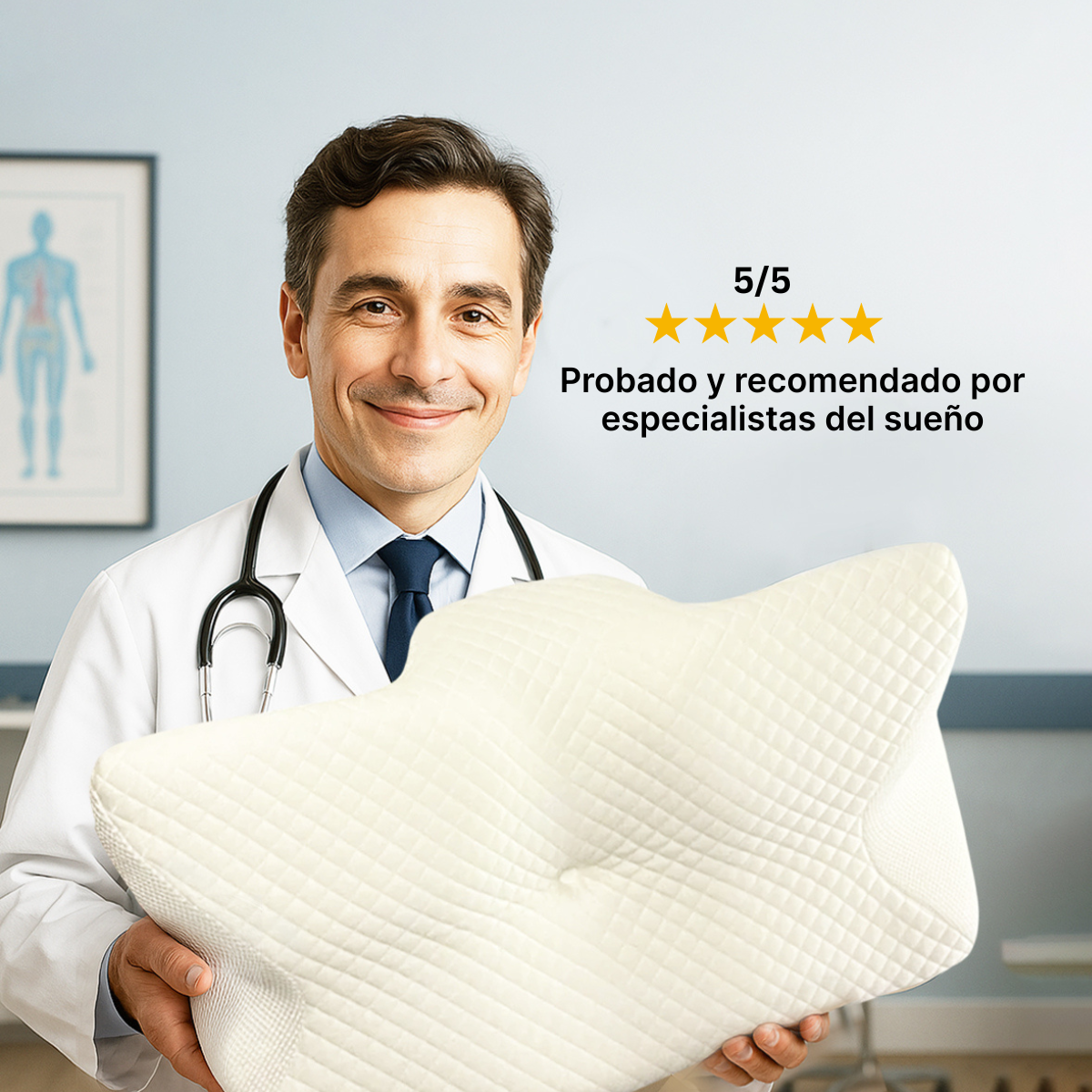 La almohada que hace que los músculos de tu cuello finalmente descansen de verdad